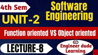 Difference between Function-Oriented And Object Oriented Software Development Engineerdude-g6m