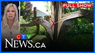 28 000 without power after storm CTV News Ottawa at Six for August 13 2026