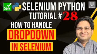 Selenium Python Tutorial - How to handle Dropdown in Selenium