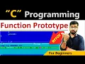 What is Function Prototype Function chapter in c language by Rahul Chaudhary