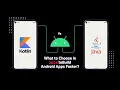 Kotlin Vs Java - Is Kotlin s better than Java Mobile App Development 2024 Sangam Jain