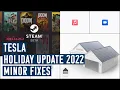 Tesla Holiday Update 2022 2022 44 25 2 Release Notes - Minor Fixes