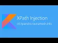 XPath Injection - hpAndro Vulnerable Application Challenge