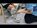 Splints Airstep walking boot