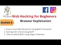 Browser Exploitation Web Hacking for Beginners