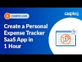 Create a Personal Expense Tracker SaaS App in 1 Hour