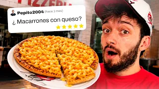 PROBÉ LAS PIZZAS MAS RARAS DE ESTADOS UNIDOS 🇺🇸🍕