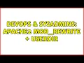 DevOps SysAdmins Apache2 mod - rewrite userdir 2 Solutions