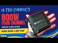 Can This TINY 4ch Car Amp Really Do 800 watts