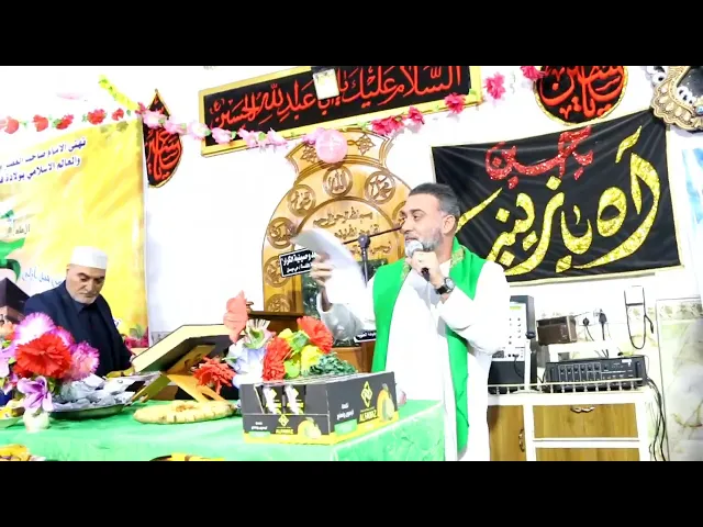 ⁣الرادود الحسيني سيد بهاء الحلو|| هوسات ولادة الأمام علي ع 