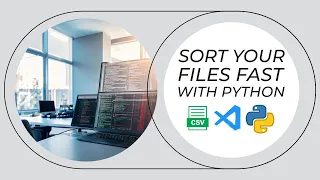 FASTEST Way to Organize Your CSV Files with Python in VSCode