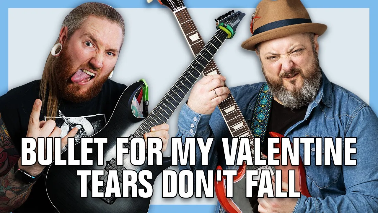 Bullet For My Valentine Tears Don't Fall Guitar Lesson + Tutorial feat. @JamieSlays Bullet For My Valentine Tears Don't Fall Guitar Lesson + Tutorial feat. @JamieSlays