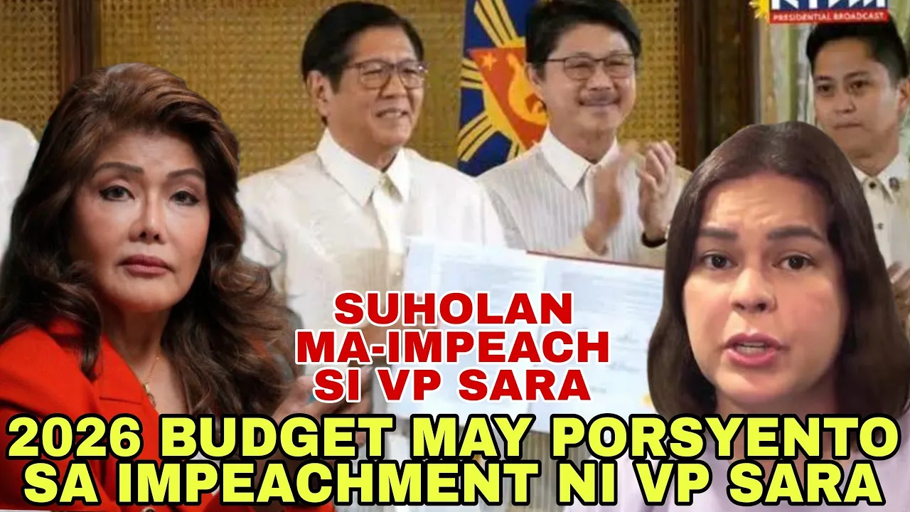 Outline Video NABULGAR! VP SARA IMPEACHMENT BUDGET SUHOLAN KASAMA SA 2026 BUDGET PINIRMAHAN NI PBBM?!