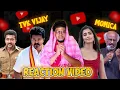 Download Lagu Monica💃\u0026 TVK Vijay Reaction Video 😂😂😂 | Raabi | #raabi 