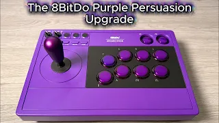 8BitDo Arcade Stick Purple Edition and Modifications Review