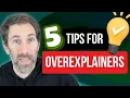 Download Lagu Five Tips for Over Explainers (Autism and Over Explaining)