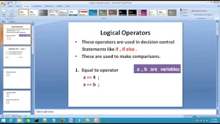 Java Programs Part 6 Logical Operators