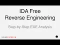 IDA Free Reverse Engineering - Step-by-Step EXE Analysis