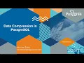 Data Compression in PostgreSQL