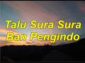 Talu Sura Sura Ban Pengindo, Lagu Karo Populer, Lagu Karo Hits, Vocal Setiawan Tarigan, Cipt Jasmen