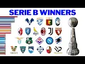 Italian Second Division Football Winners Serie B