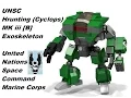 UNSC Halo Cyclops Hrunting MK iii Exoskeleton MOC by BWTMT Brickworks