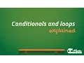 What are conditionals and loops in