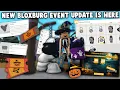 NEW BLOXBURG HALLOWEEN UPDATE IS HERE NEW TICKETS EVENT FURNITURE FOODS AND MORE