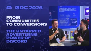 From Communities to Conversions Untapped Advertising Power of Discord 2026 GDC Discord Booth Talk