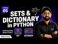 Python Sets Dictionaries Explained Learn Python from Scratch Episode 05