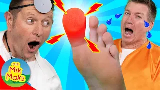 Boo Boo Song Again Kids Songs Nursery Rhymes The Mik Maks