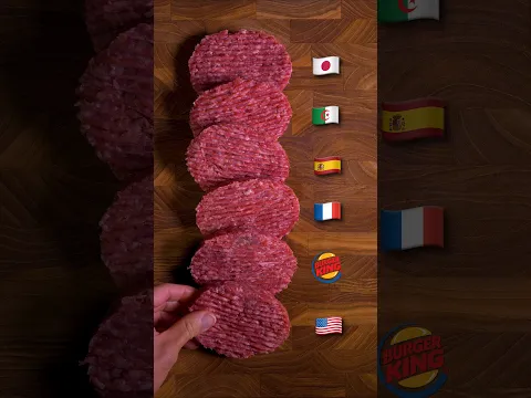 👉 Quel pays a le meilleur steak haché ?