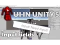 Unity 5 UI Tutorial - Input field and event handlers