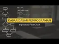 Notasi FLOWCHART pada Algoritma DASAR DASAR PEMROGRAMAN