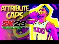 NBA 2K23 ATTRIBUTE CAPS DRIBBLING JUMPSHOTS AND MORE