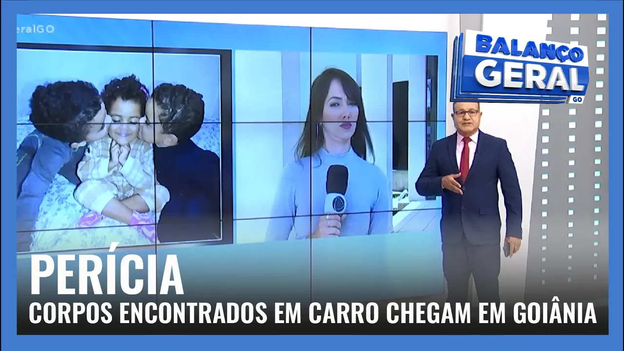 PERÍCIA: CORPOS ENCONTRADOS EM CARRO CHEGAM EM GOIÂNIA