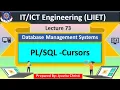 Lec -Cursors Database Management Systems CE-IT-ICT Engineering