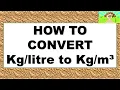 HOW TO CONVERT TO