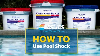 How to Use Pool Shock Leslie s