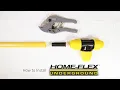 HOW TO HOME-FLEX Underground Yellow Polyethylene Gas Pipe and Fittings