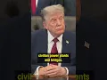 Trump taunts reporter for asking war crimes question