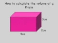 How to calculate the volume of a rectangular prism wmv