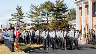 END OF WATCH Brain D Stockhoff 100 Unit Procession Ocean County Sheriff s New Jersey 22