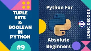 Tuple Set Boolean in Python - Python for Absolute Beginners 2022