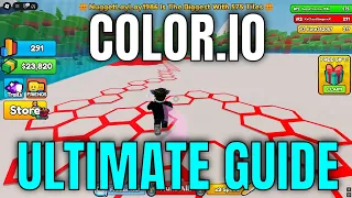 COLOR IO ULTIMATE GUIDE How to Win Money Trails - Roblox