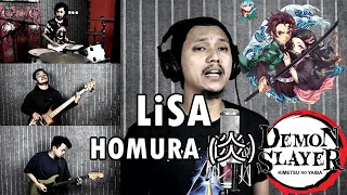 Download LiSA - Homura (炎) (Demon Slayer (鬼滅の刃) The Movie : Mugen Train) | COVER by Sanca Records MP3