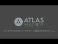 Atlas Headrest for Herman Miller Aeron Installation