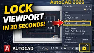 AutoCAD Viewport Lock in 30 Seconds Stop Scale Changes how to lock viewport in autocad