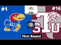 #1 Kansas vs #16 Texas Southern - NCAA Basketball 10 Simulation!