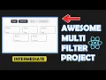 Build this INSANE Multi filter feature for your next project React Js